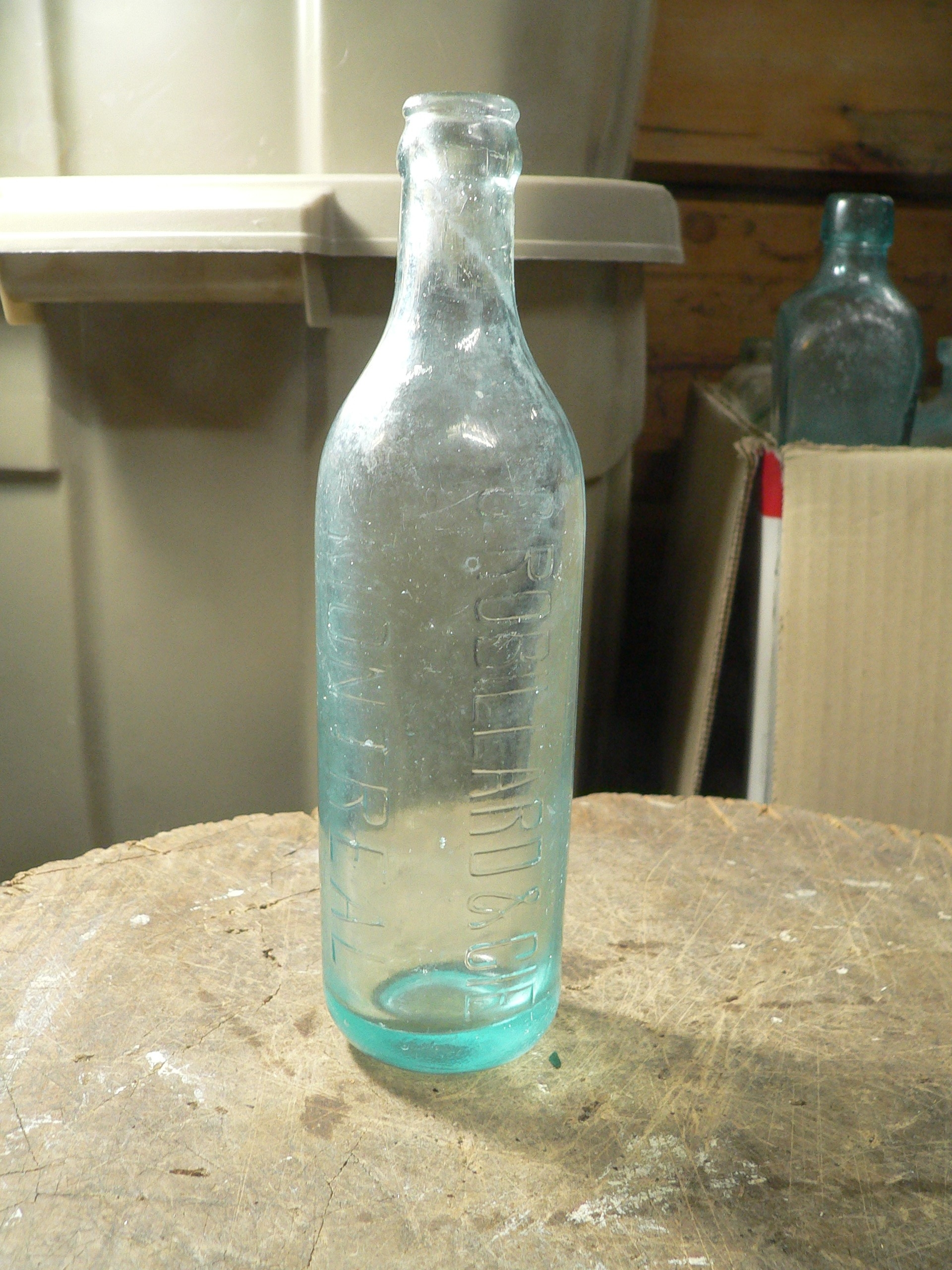 Bouteille antique Crystal soda water # 8158.4 