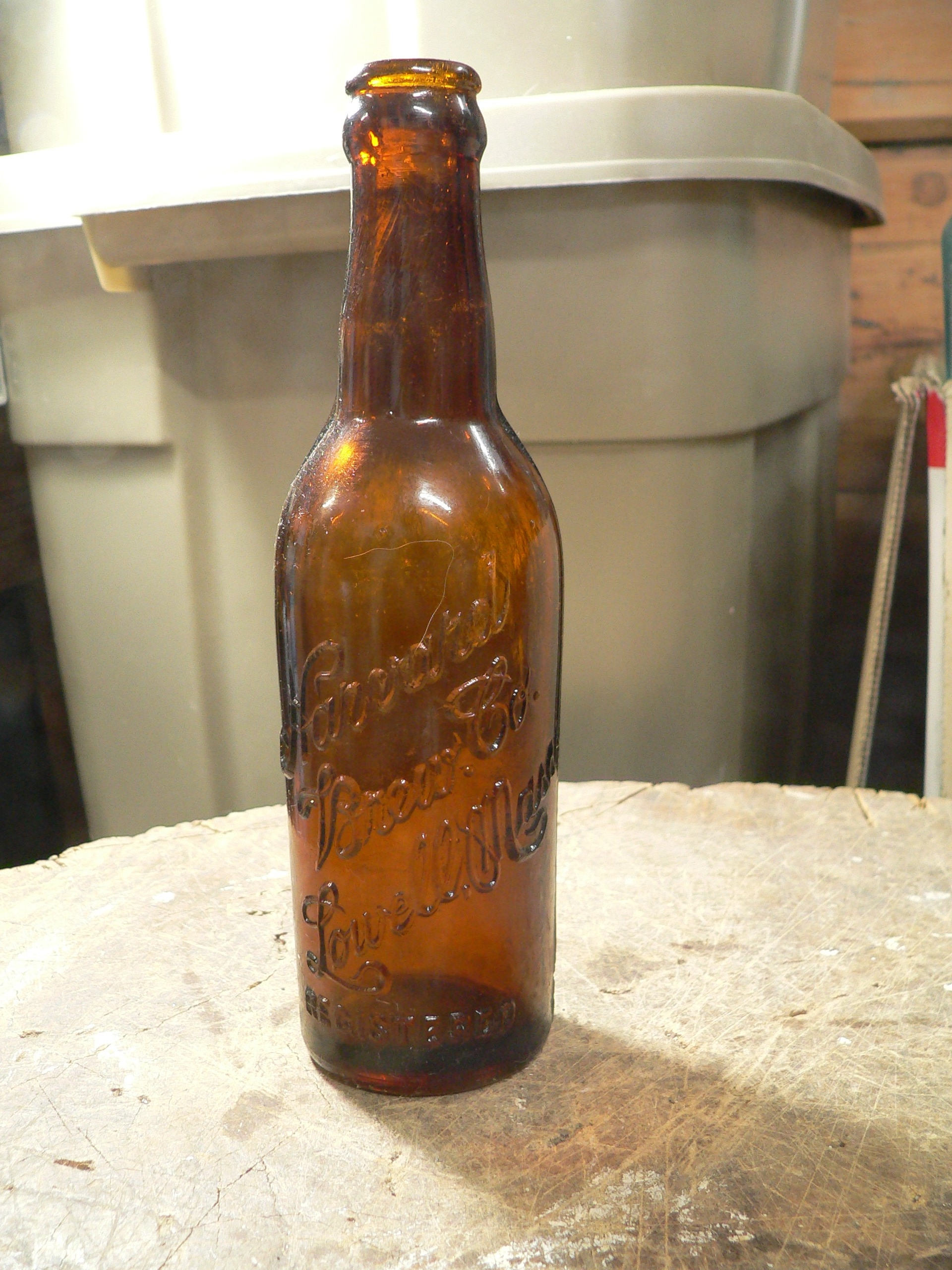 Bouteille antique Harvard Brew # 8166.7