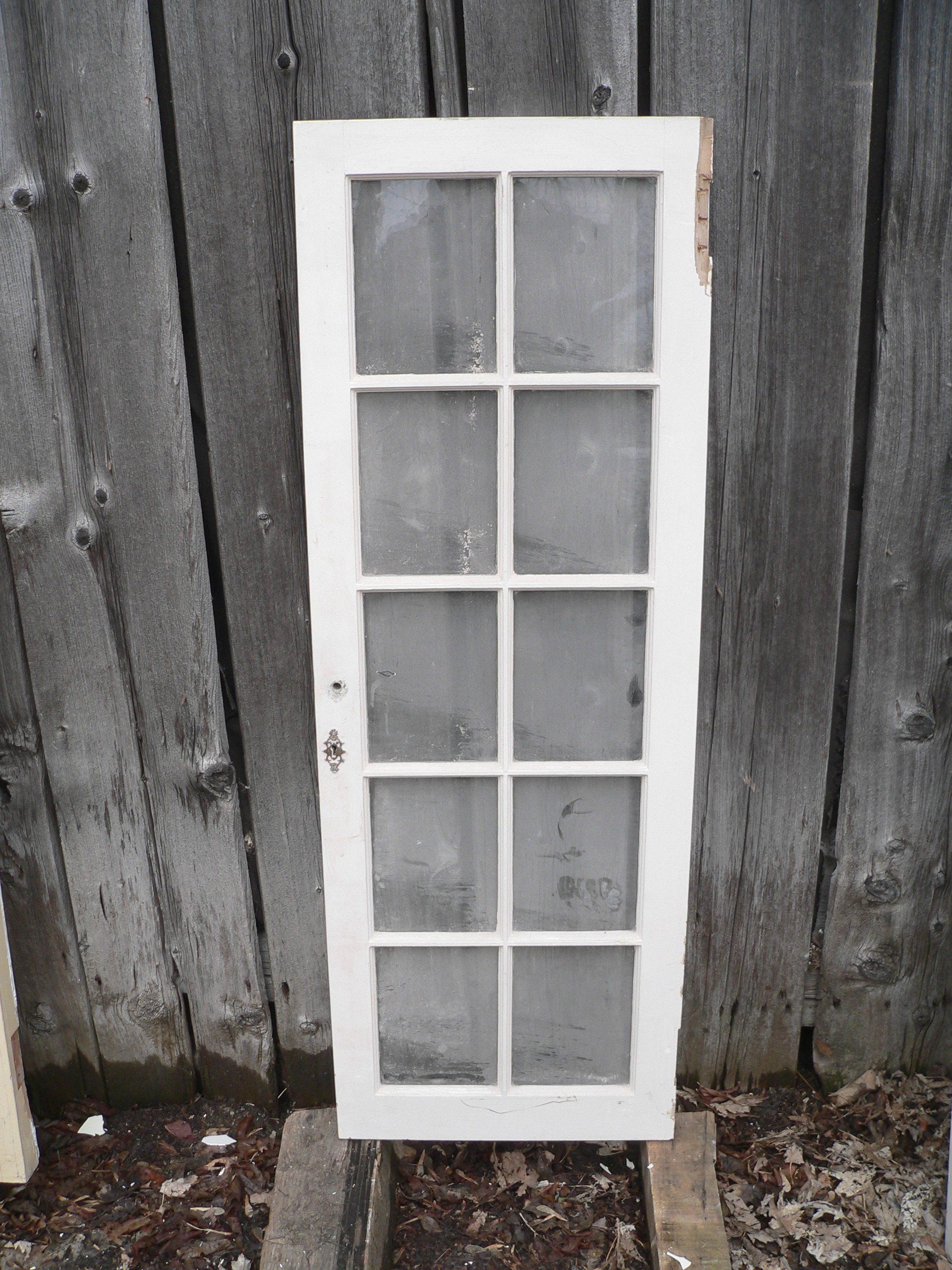 Fenêtre antique a 10 carreaux # 8265.9