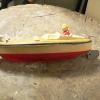 Bateau antique en caoutchouc # 8409