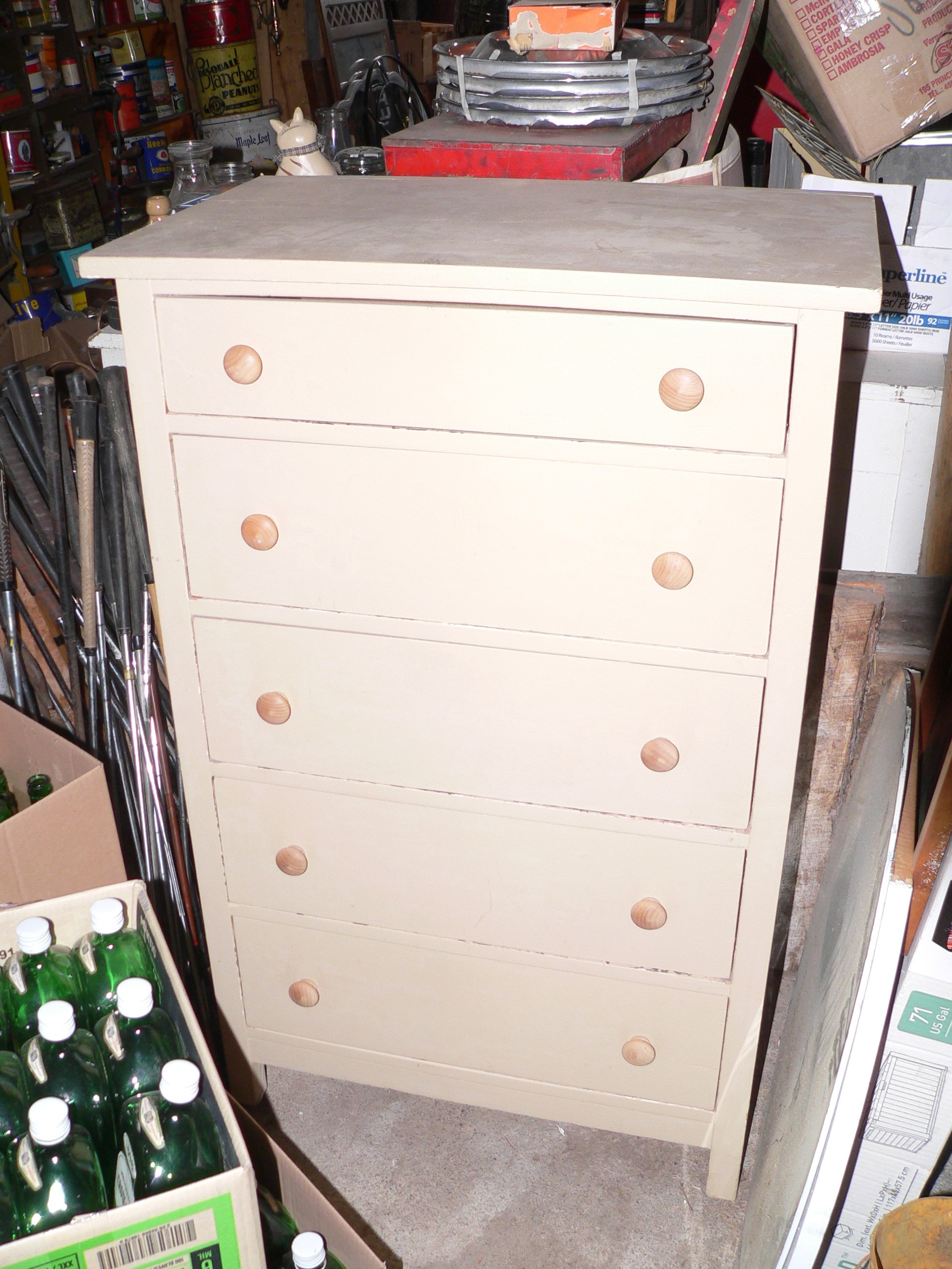 Commode antique # 8465