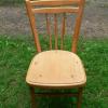 Chaise vintage en bois # 8586.3