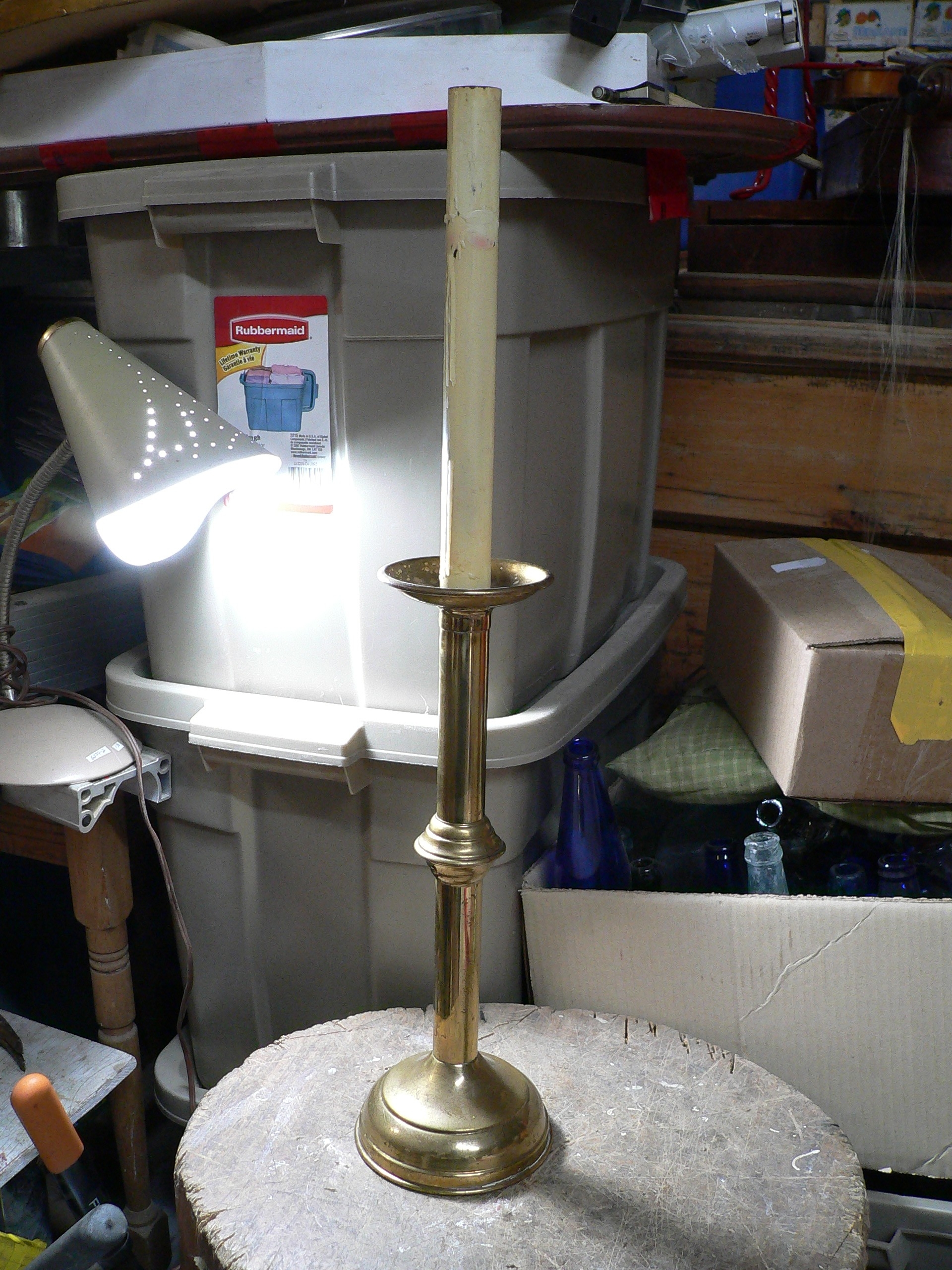 Gros chandelier vintage # 8737 