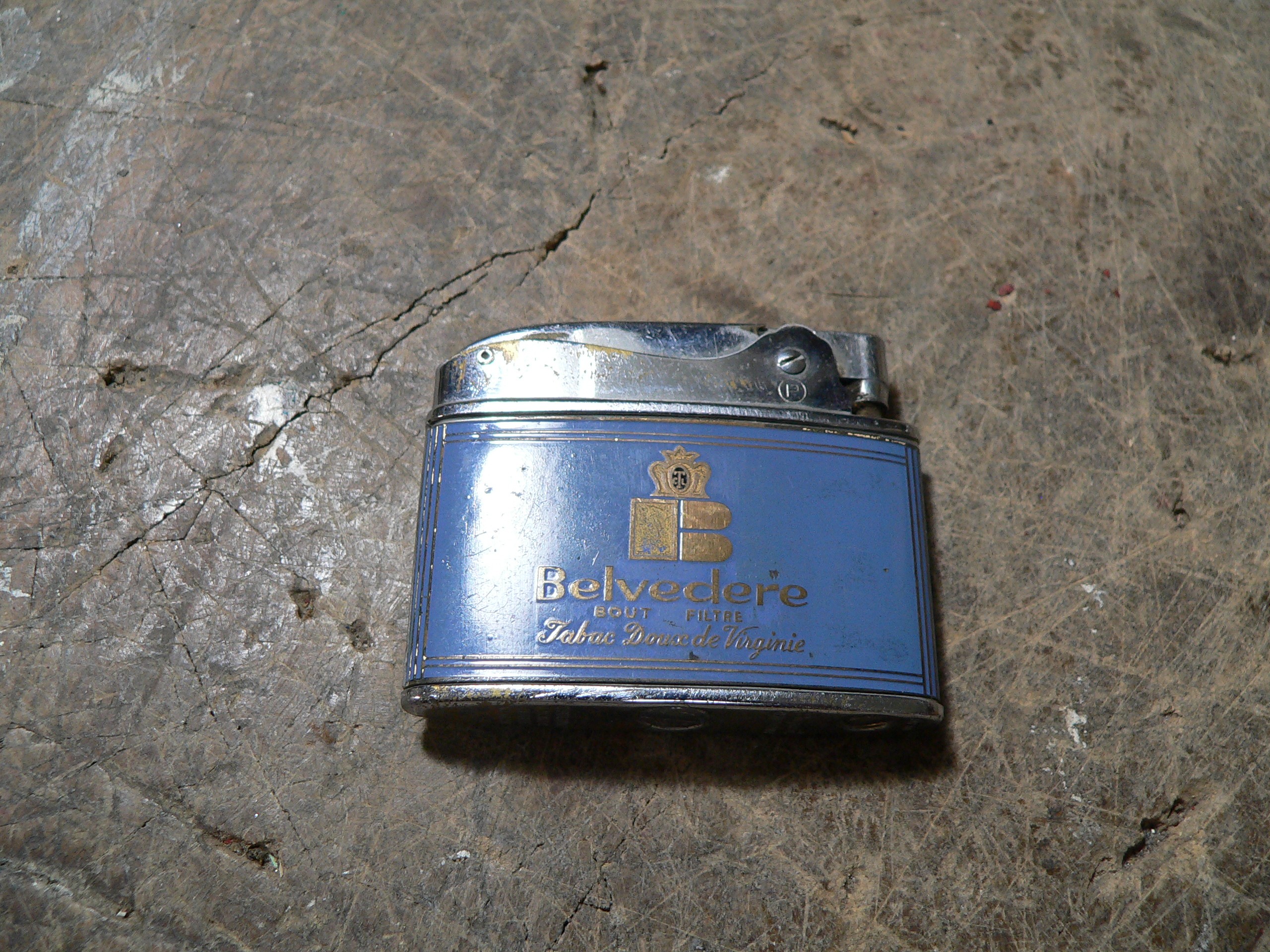 Briquet antique belvédère # 8746 