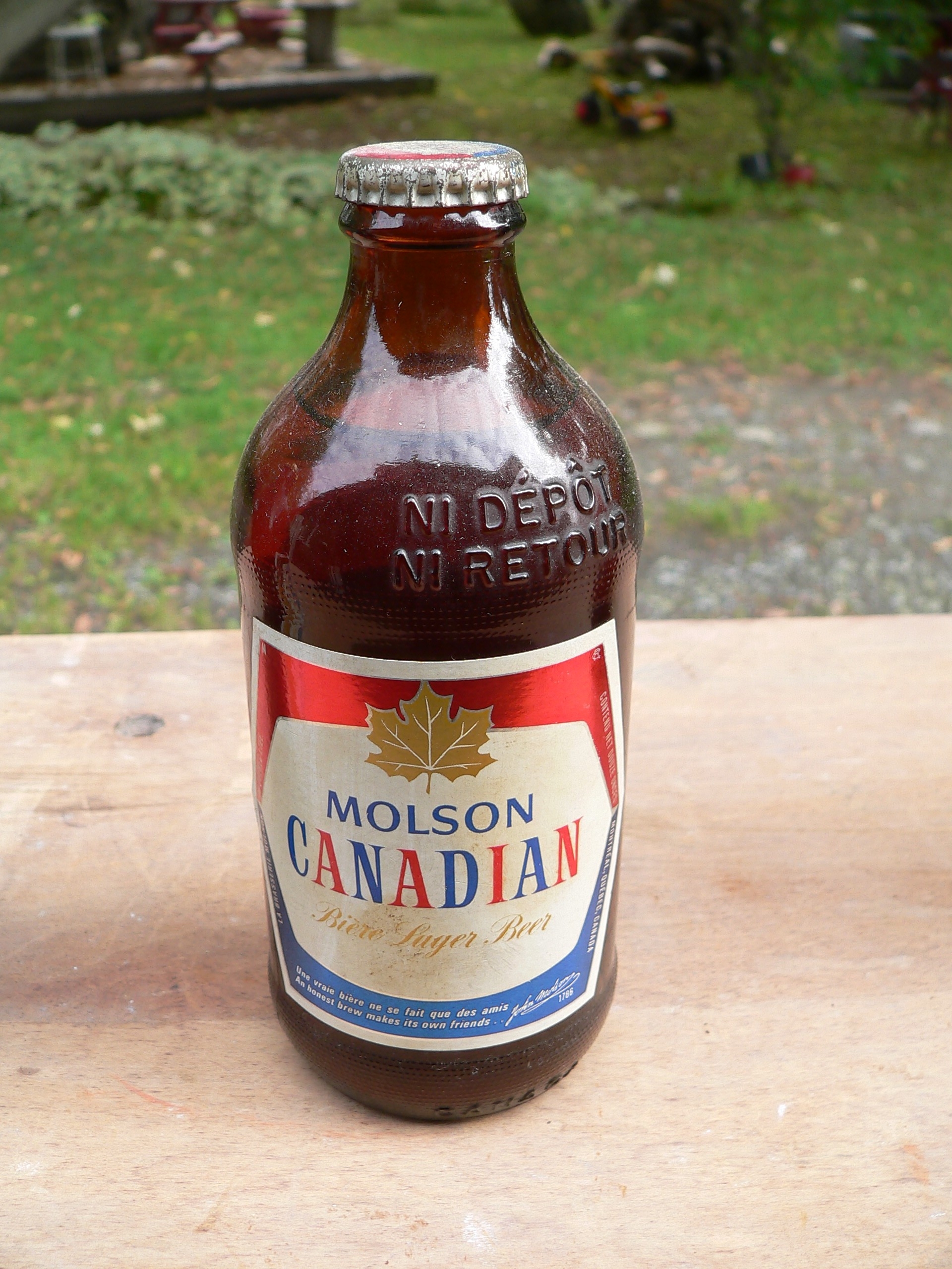 Bouteille bière Molson Canadian # 8865.3 