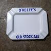 cendrier antique Okeefes old stock ale # 8974