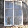 Très grande fenêtre antique a 6 carreaux # 8999.1 