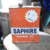 Vieux 2 gallon antique saphire motor oil # 9026