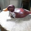 Canard sculpter en bois # 9055.1