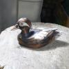 Petit canard antique sculpter # 9111.2