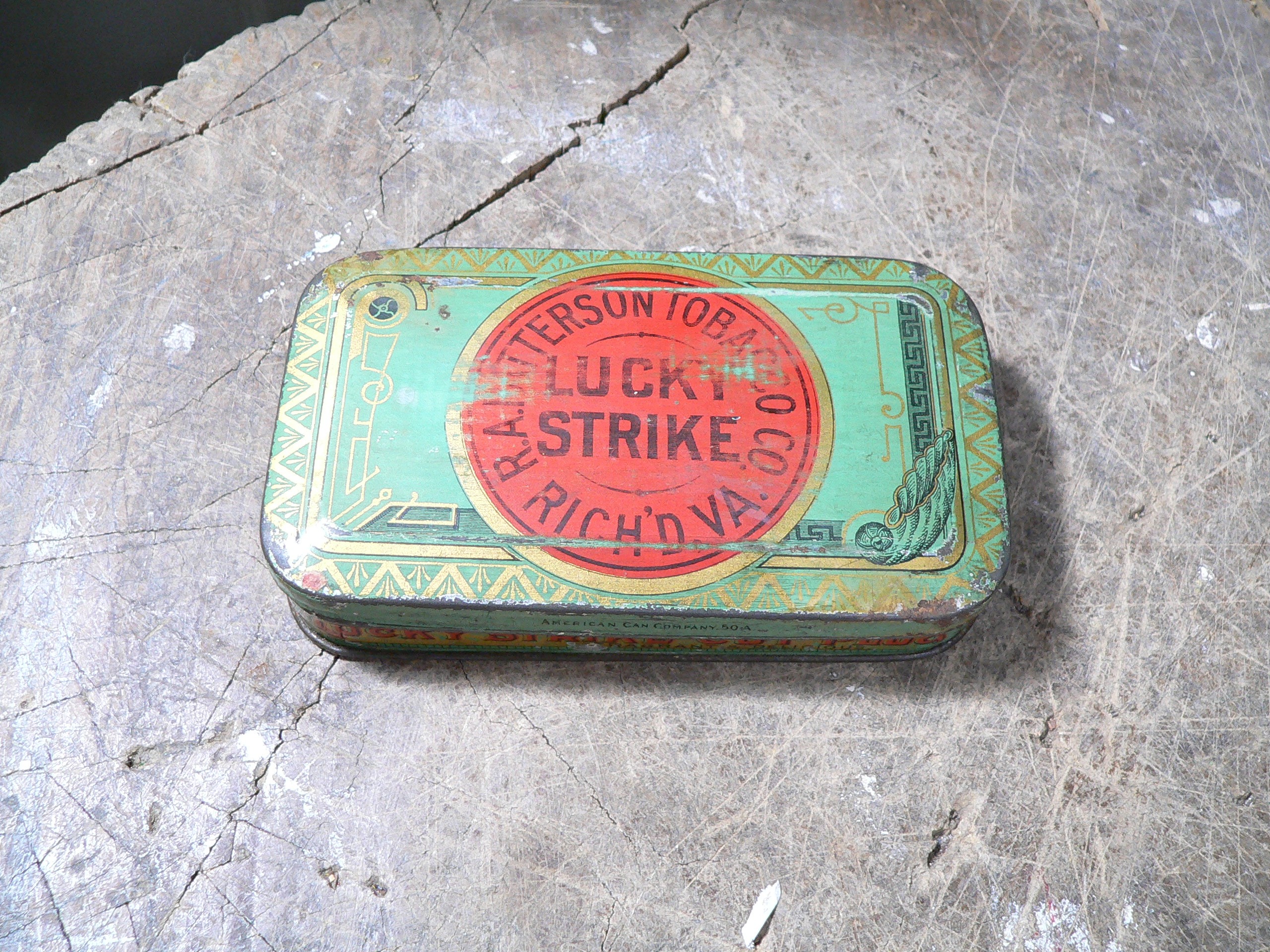Boite Lucky strike antique # 9139.2