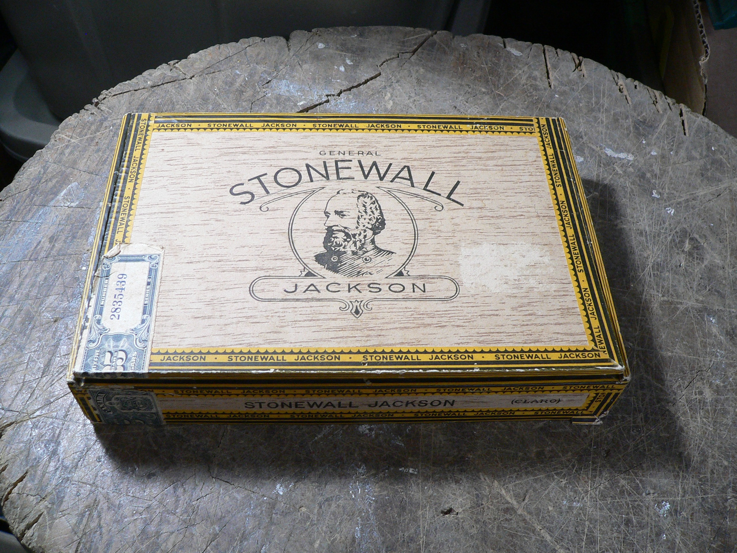Boite antique General Stone Wall Jackson # 9140 