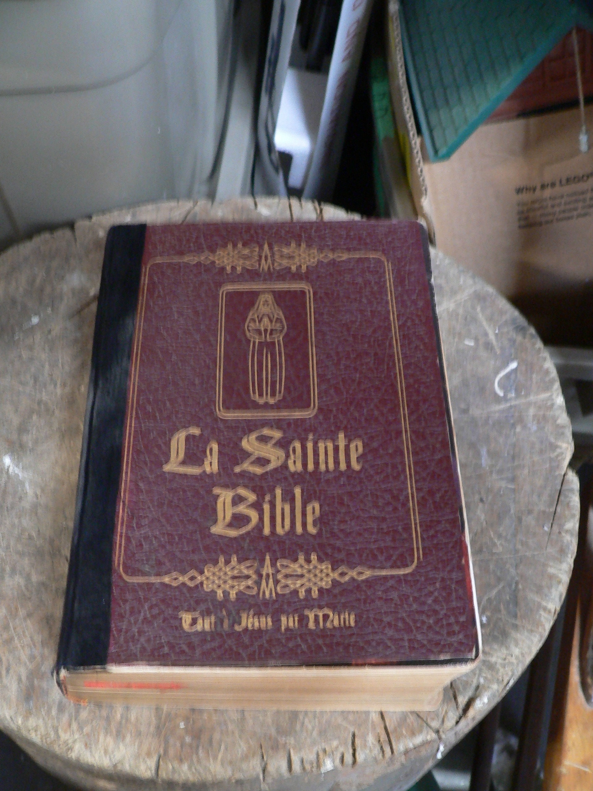 Livre la sainte bible antique # 9181