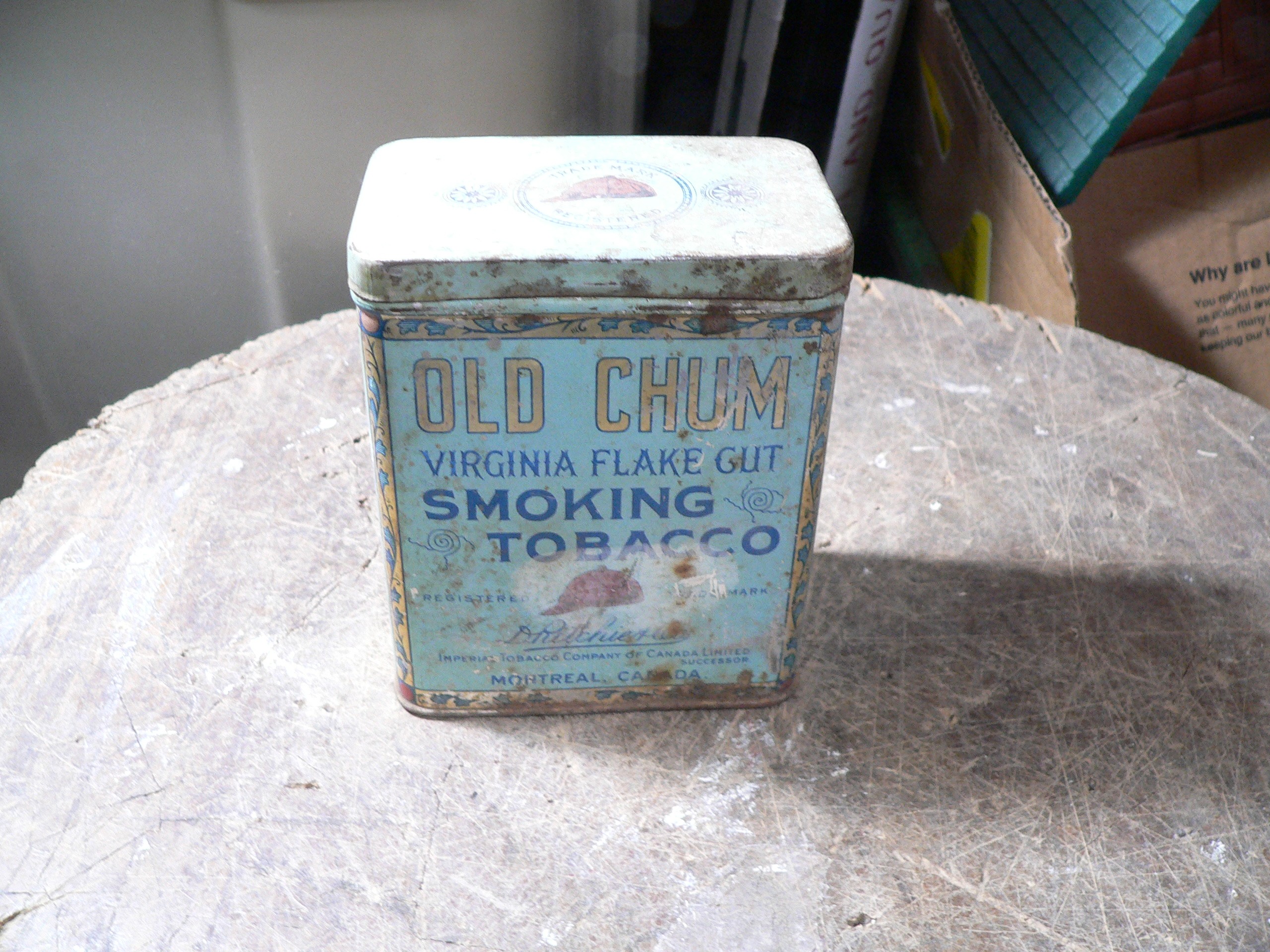 Boite antique Old Chum # 9205.19