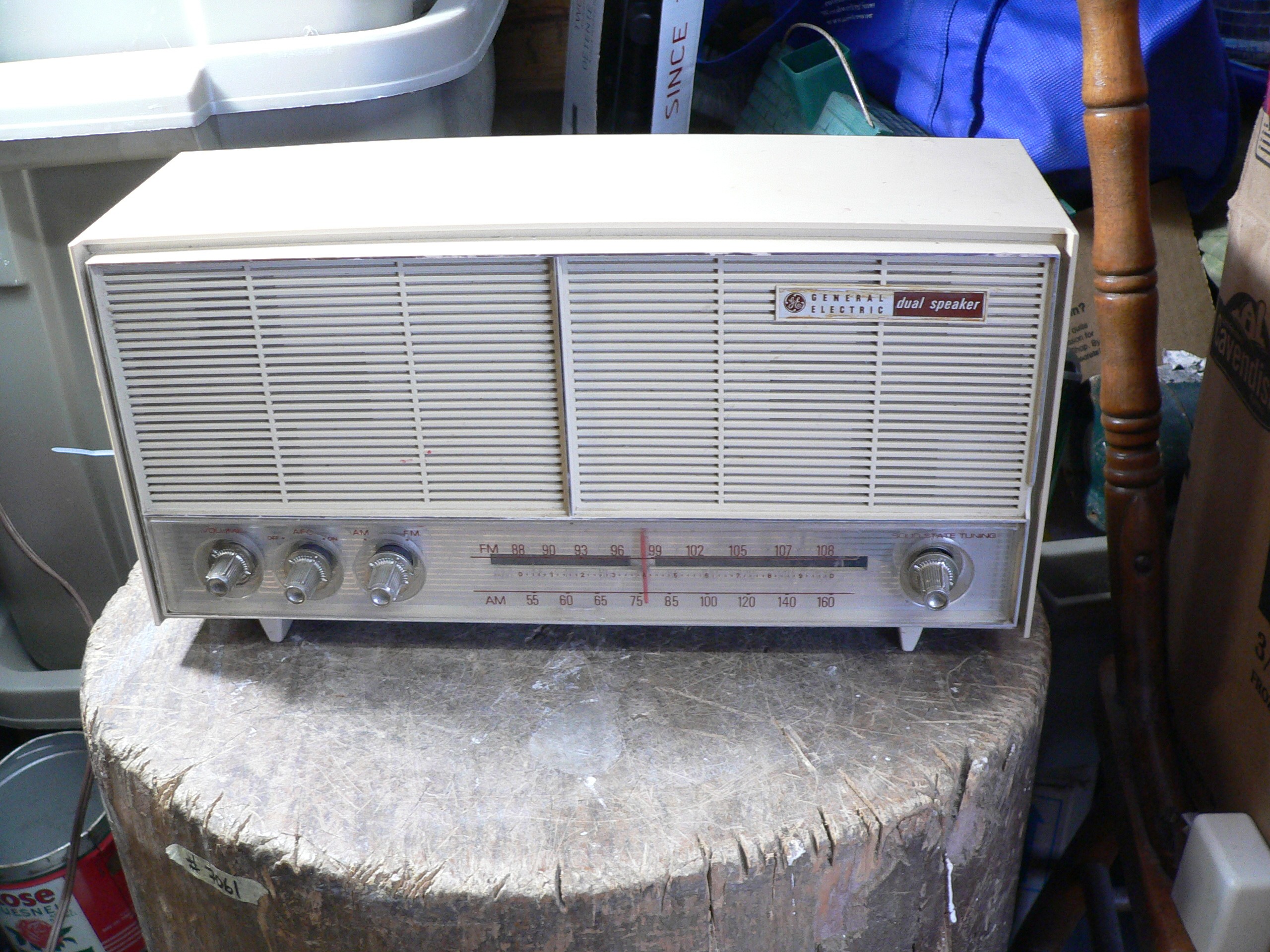 Radio antique Général Electric # 9282