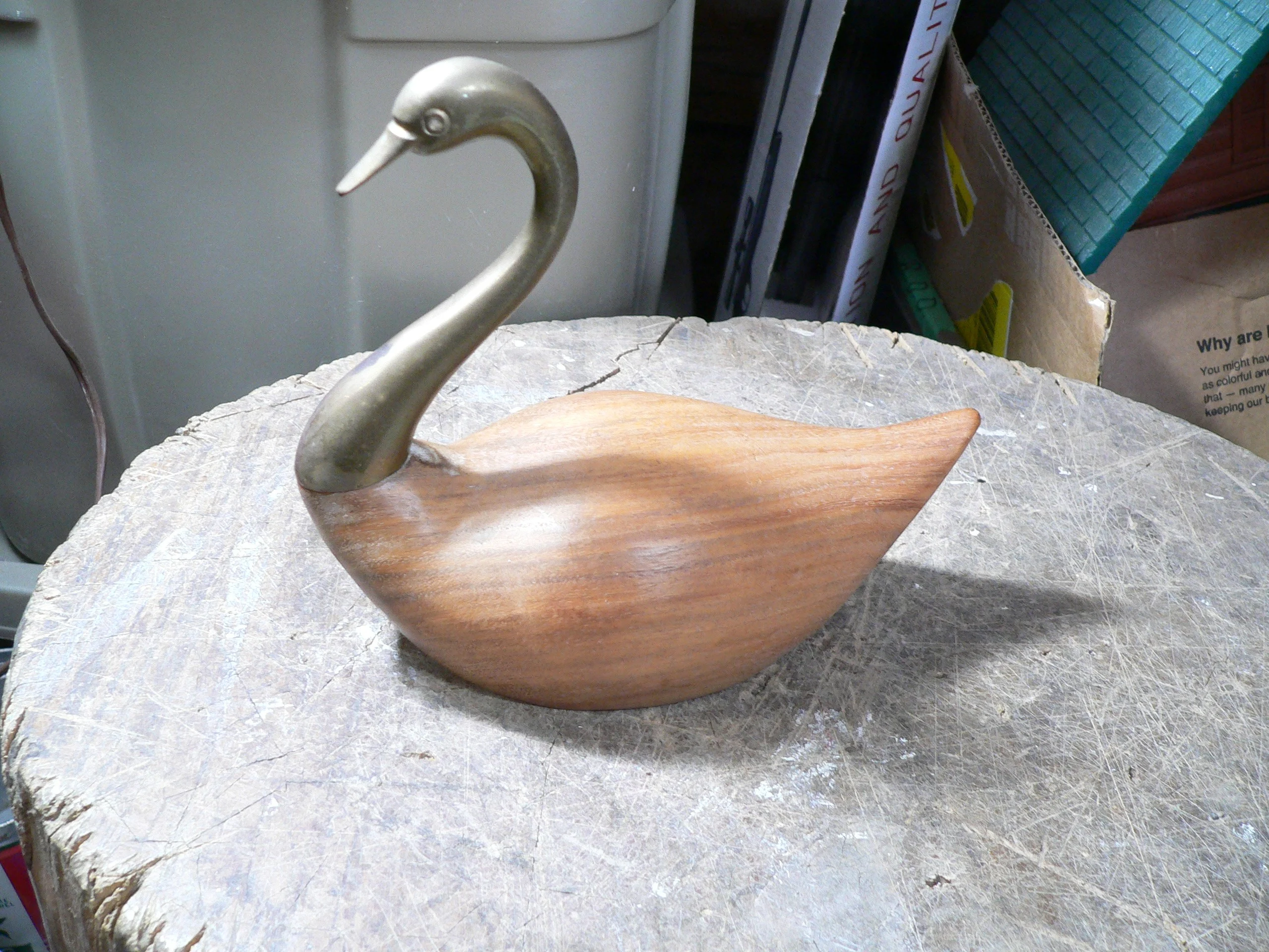 Cygne vintage sculpté# 9329