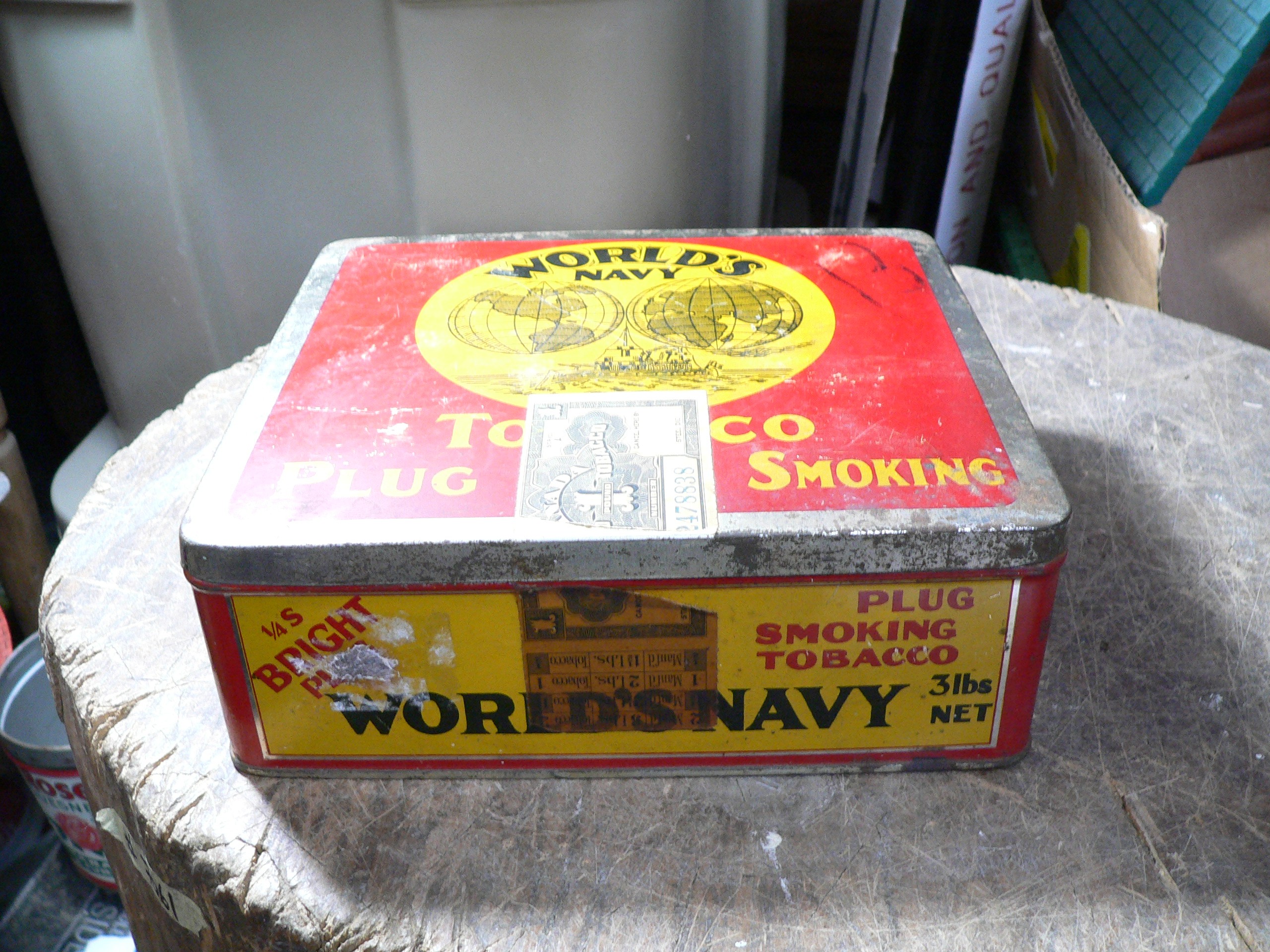 Boite antique World navy # 9427.18