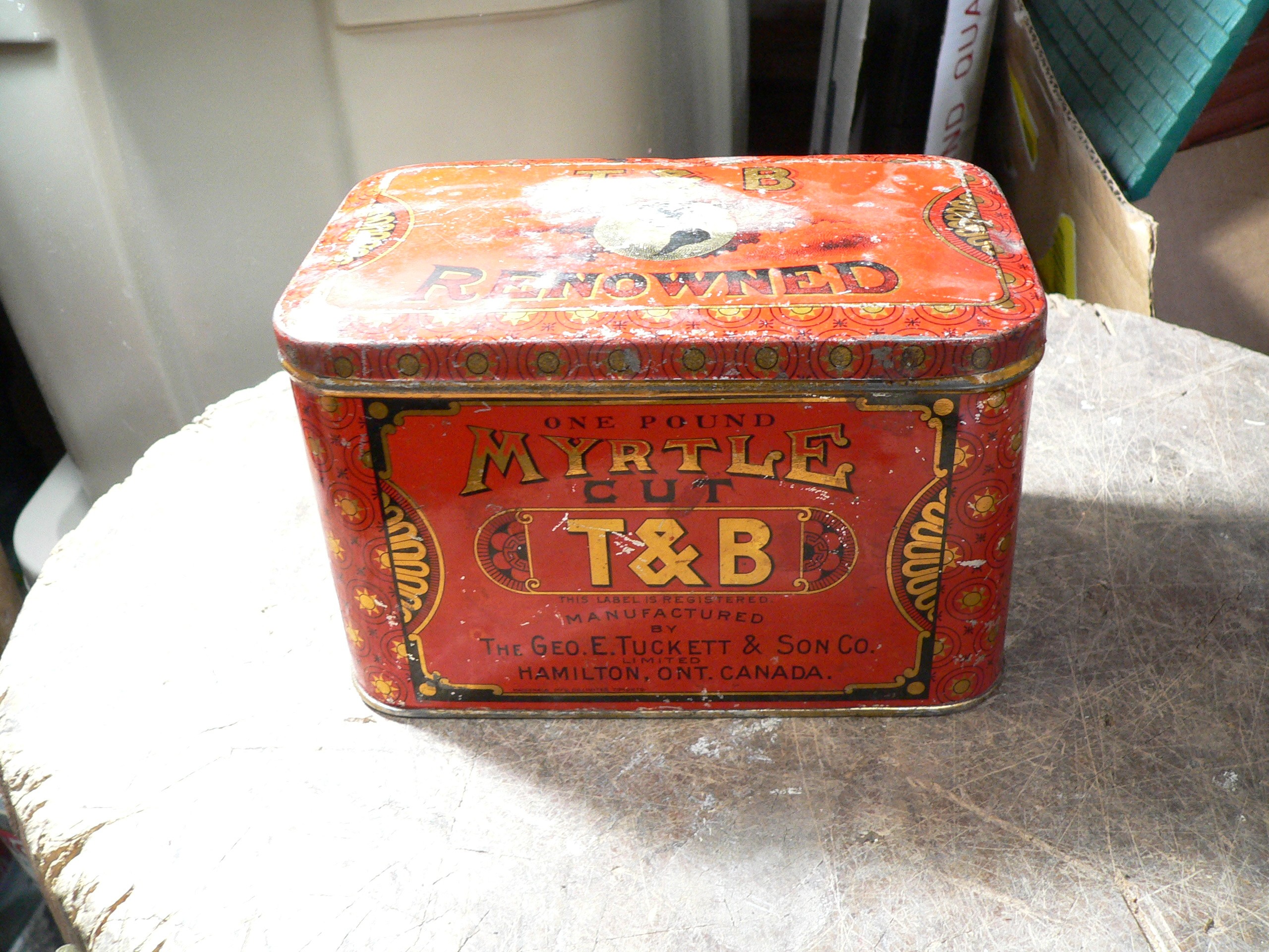 Boite antique Myrtle cut # 9427.4