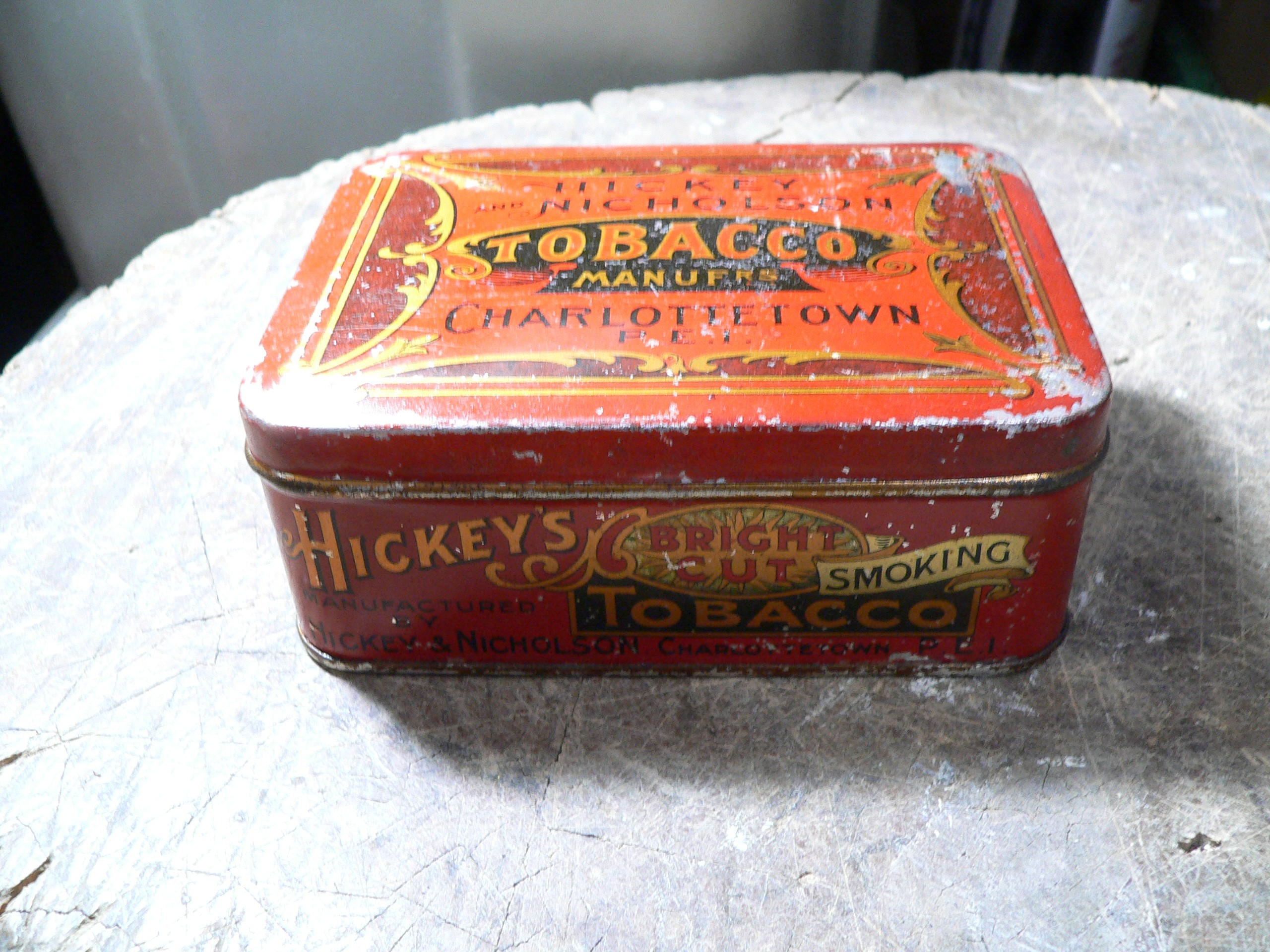 Boite antique Hickey & Nicholson # 9427.7