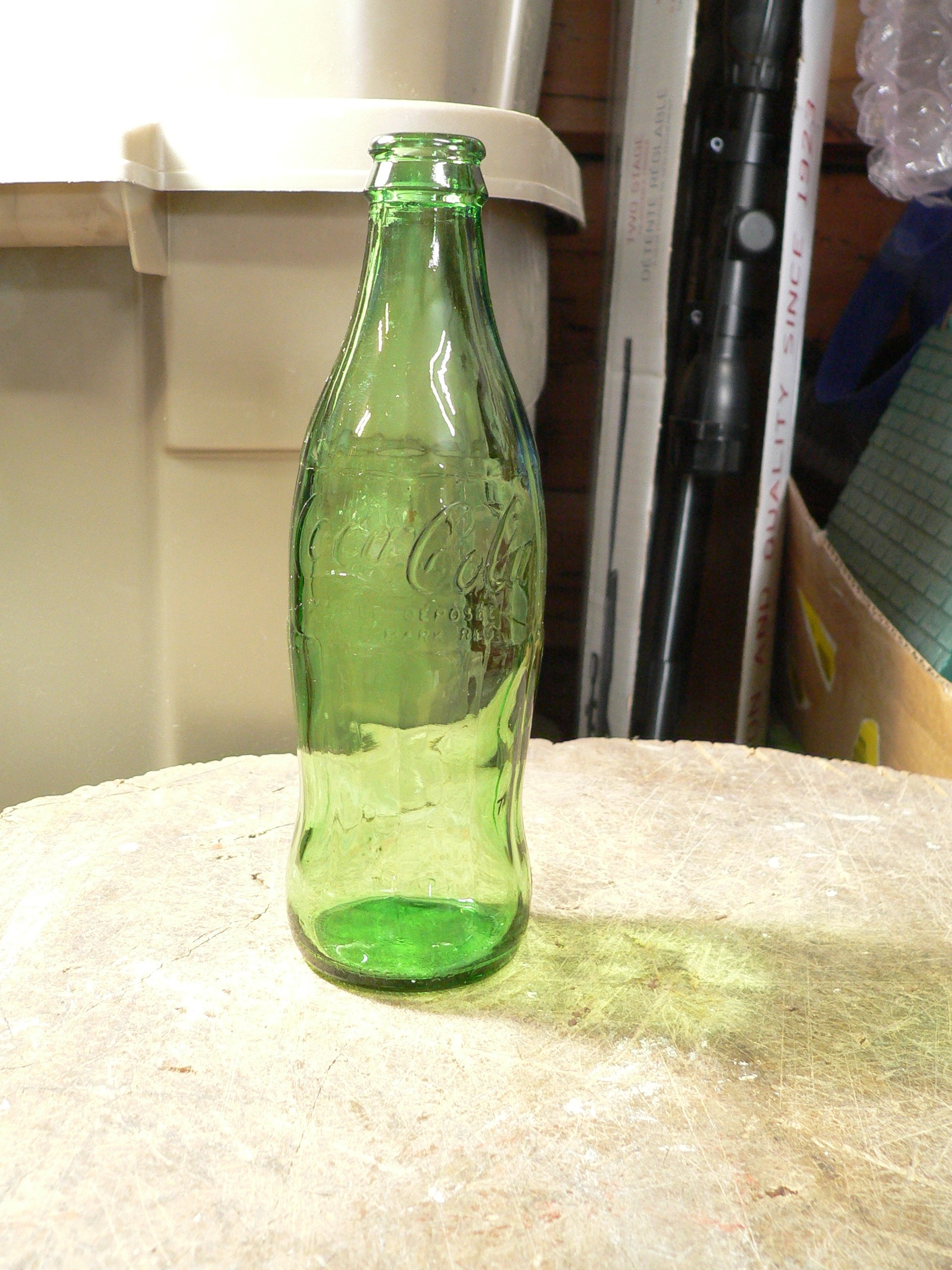 Bouteille antique coke verte # 9536.3 