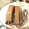 Téléphone vintage brun # 9567 