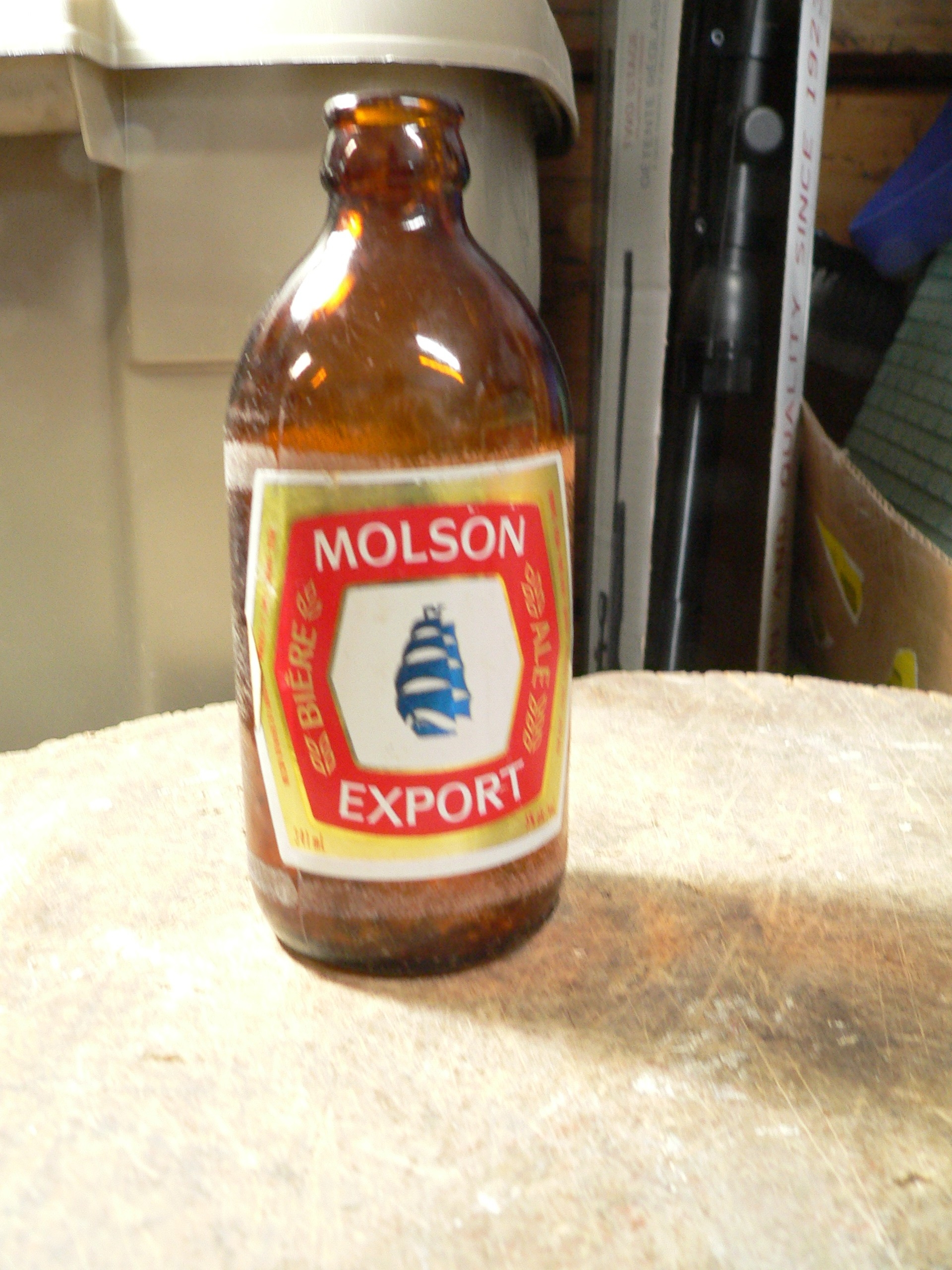 Bouteille bière vintage molson # 9630.4