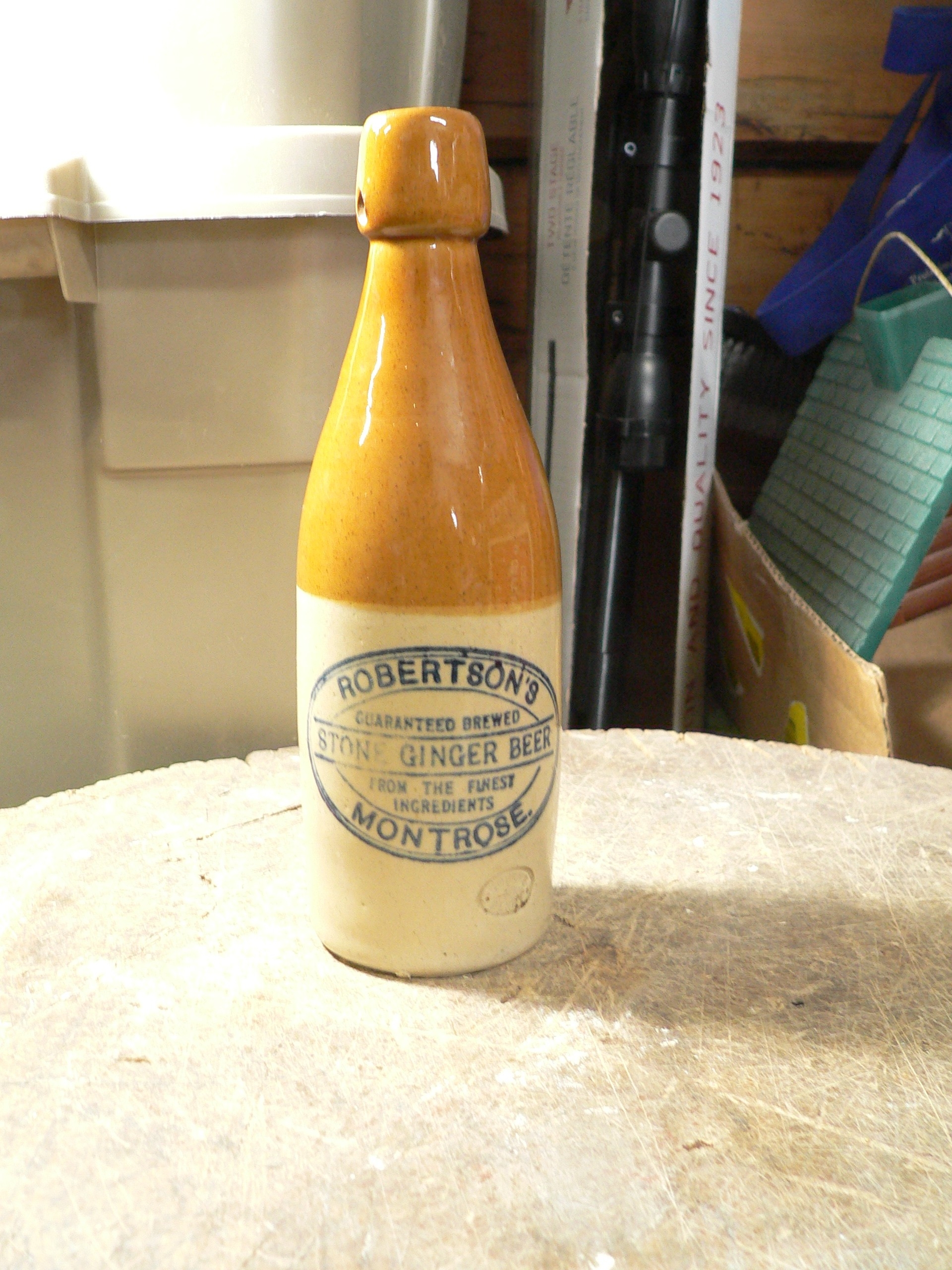 Bouteille antique ginger beer # 9631 