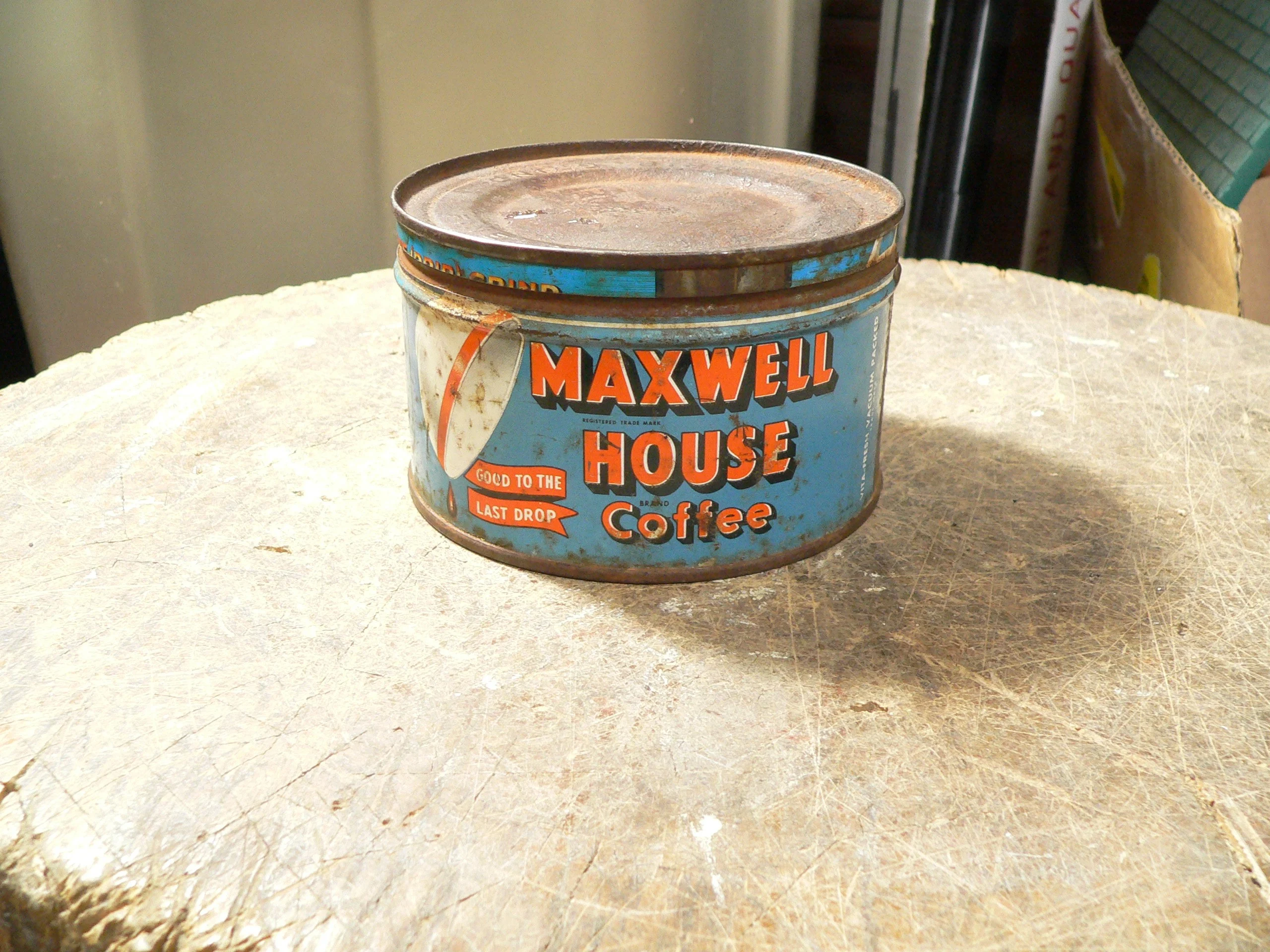 Petite canne de café maxwell house # 9646 