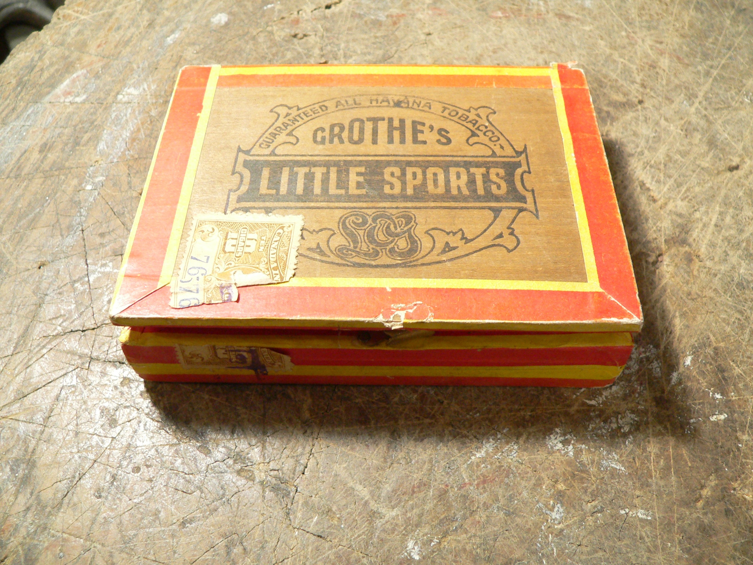 Boite antique Grothé's # 9678.20
