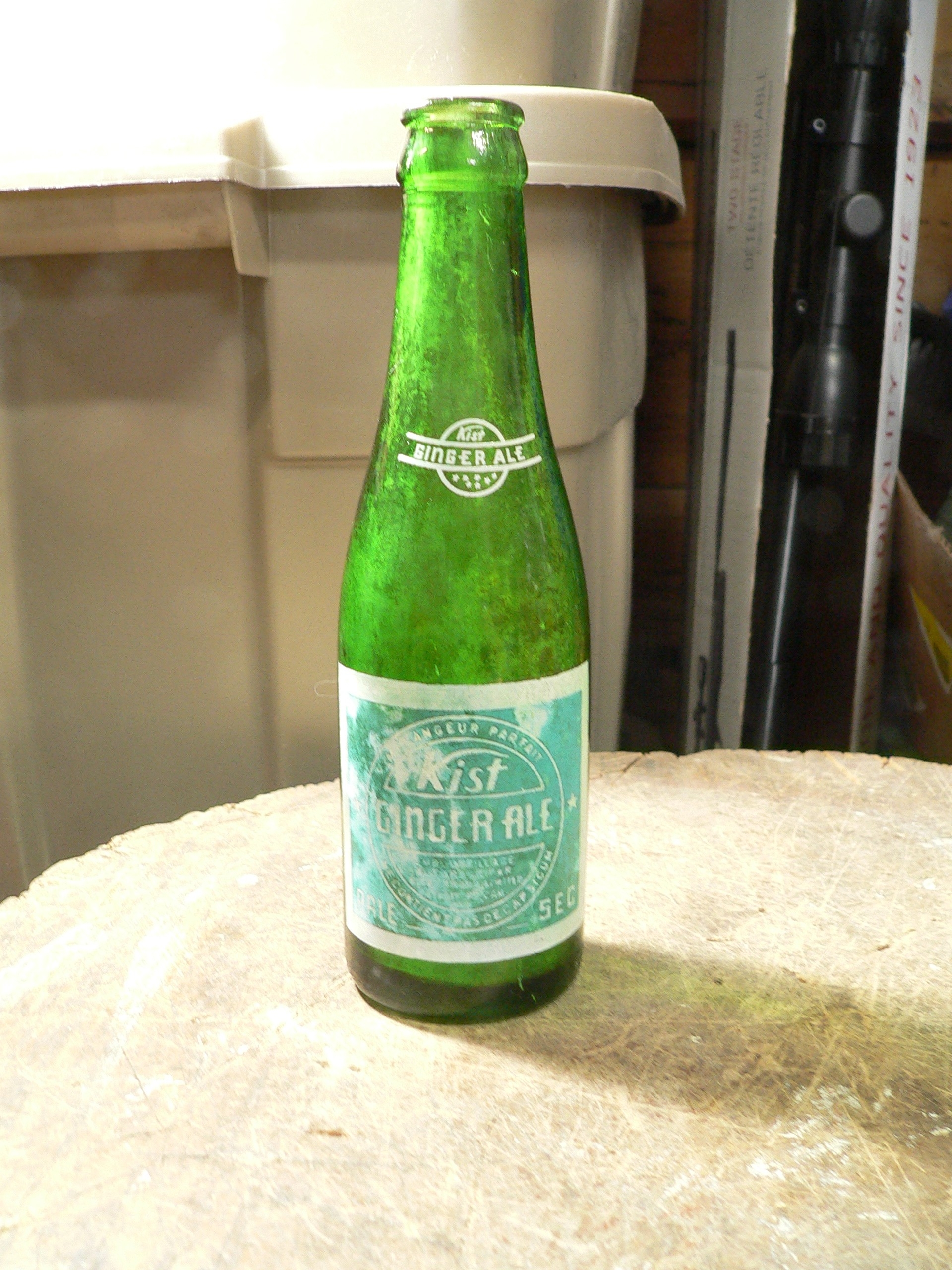 Bouteille antique kist ginger ale # 9684.2