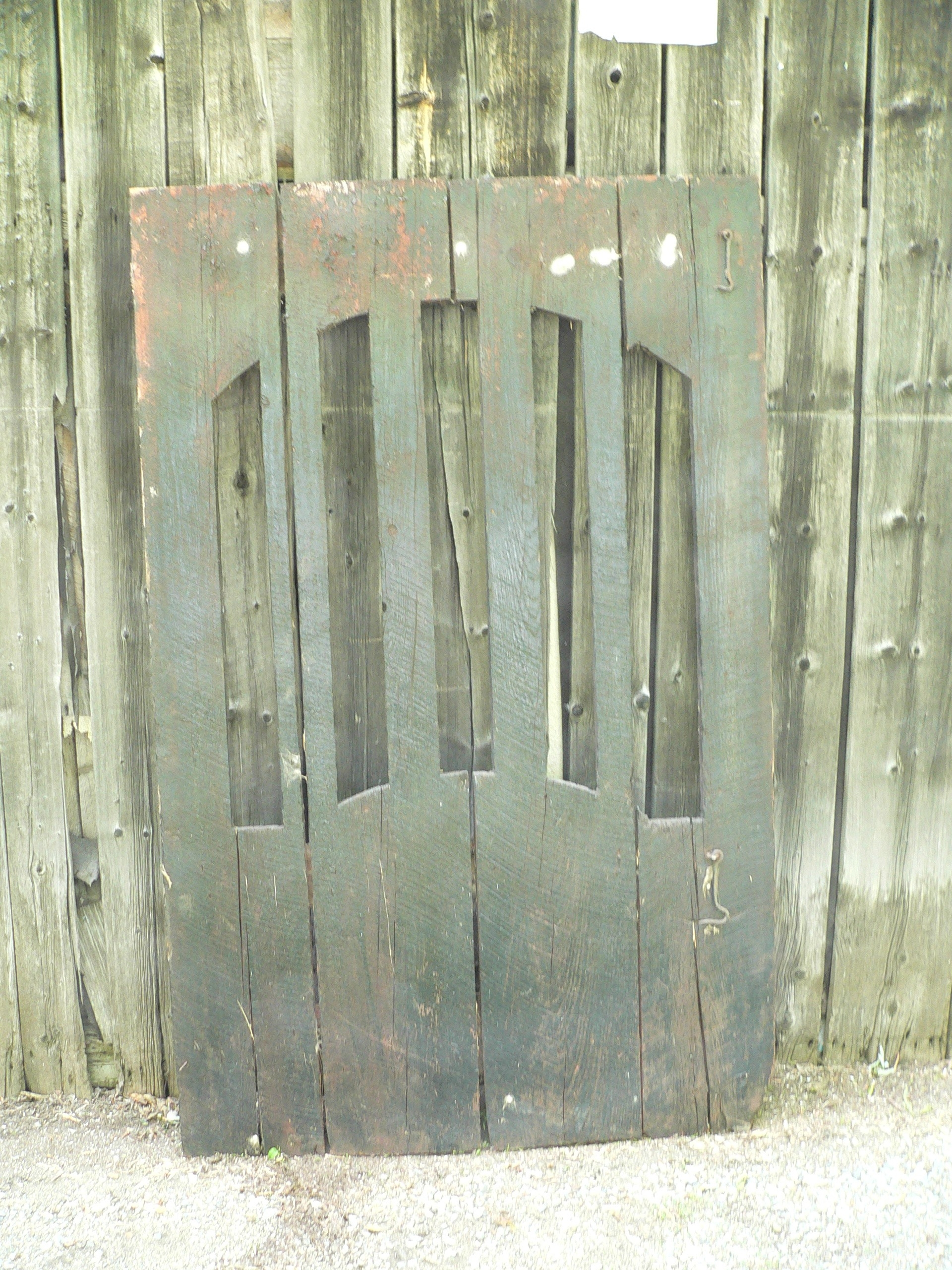 Porte de grange antique # 9737