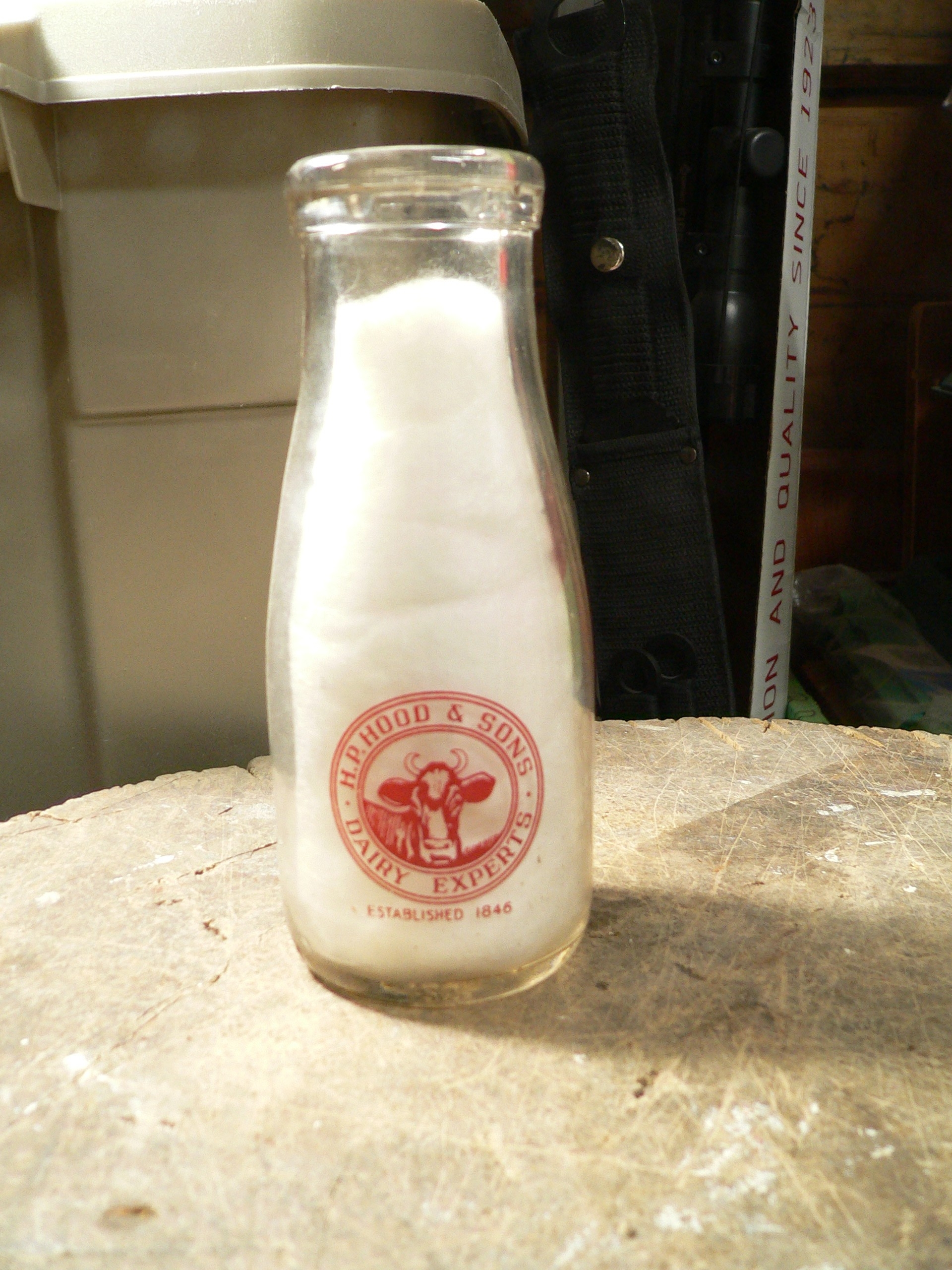 Bouteille antique de lait # 9776.4