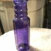 Bouteille antique mauve # 9789.9