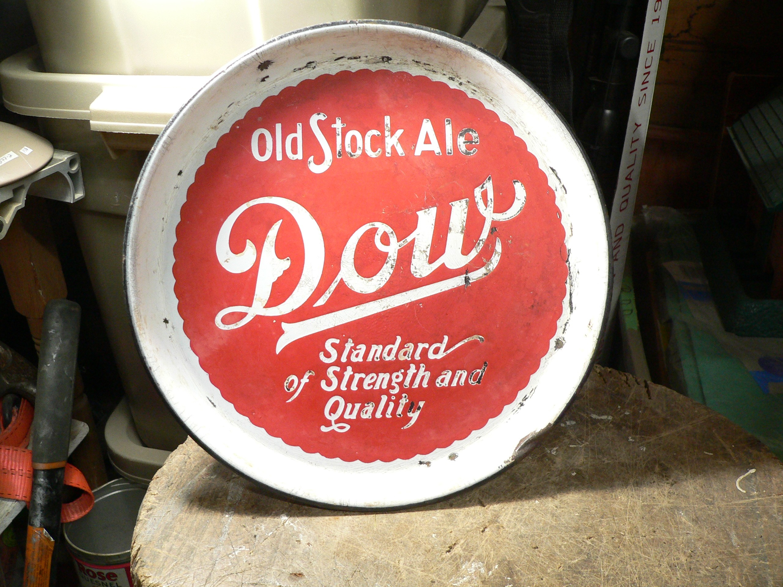 Cabaret antique de bière dow olds stock ale # 9798 