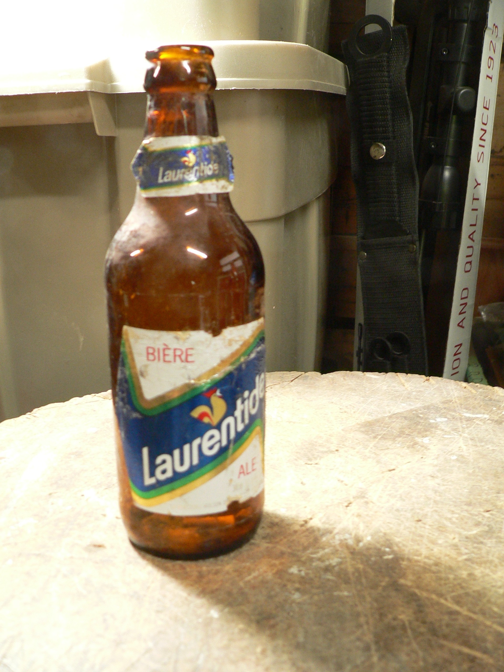 Bouteille bière vintage Laurentides # 9858.15