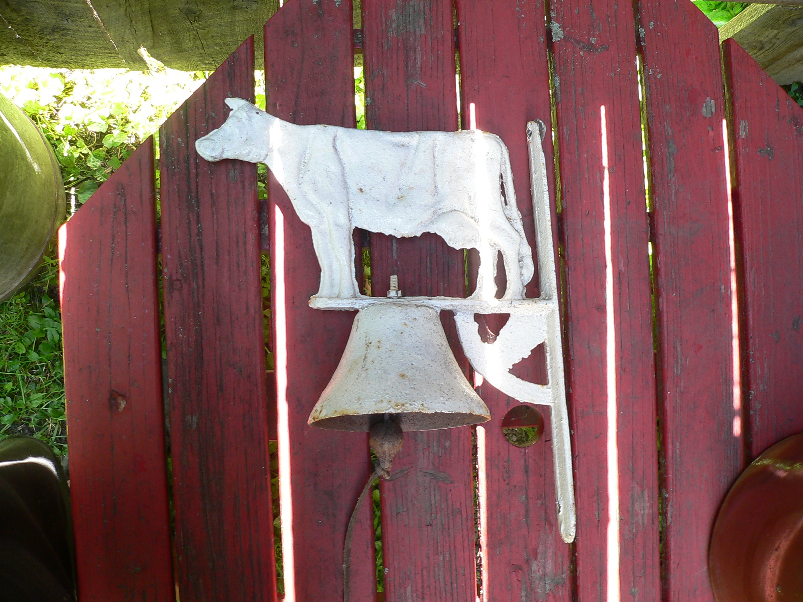 Grosse cloche vache antique # 9898